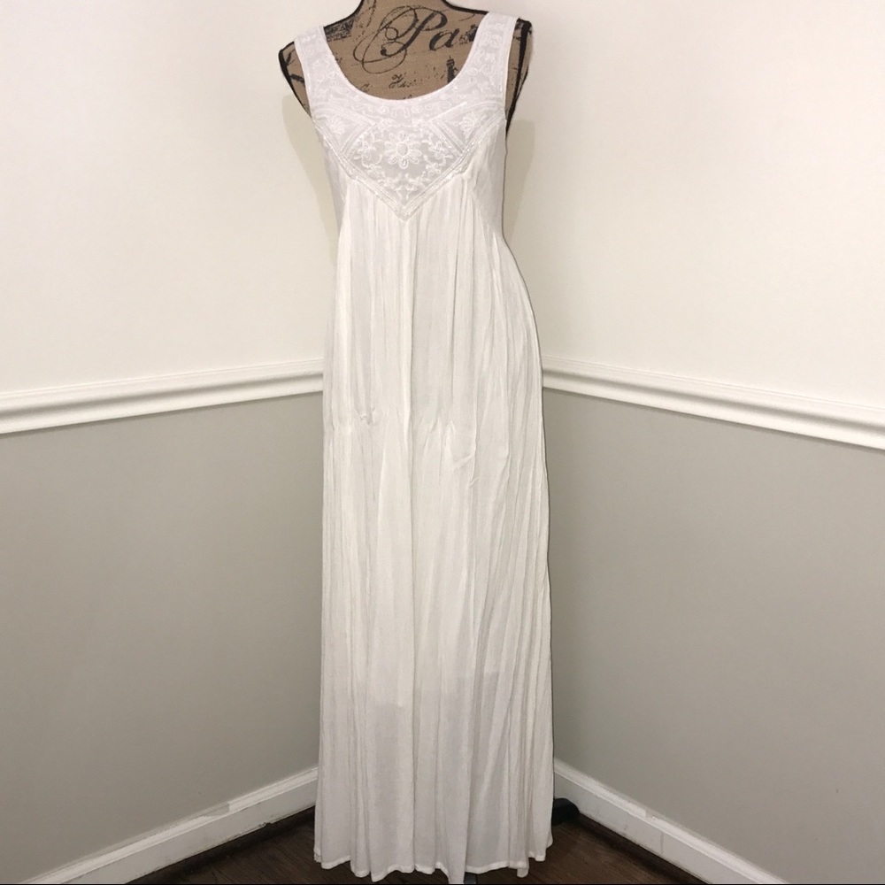 Off White maxi dress